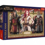 Puzzle 1000 A Gyűrűk Ura: Rohírok Háborúja