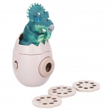 Projektor zöld dinoszaurusszal