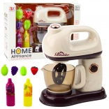 Gyermek konyhai mixer gyümölcsökkel, fény- és hanghatásokkal, fehér