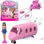 Mattel Mini Barbie Land – pilóta baba repülőgéppel