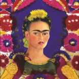 Frida Kahlo önarckép kirakó, 100 darab