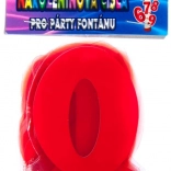 Születésnapi számok parti szökőkúphoz