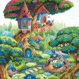 Puzzle Titkos kert 1000 darab MAGNOLIA