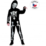 Csontváz jelmez fiú 120-130 cm