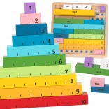 TOOKY TOY fa matematikai tábla számolás tanulásához