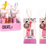 CREATE IT! ajakfény és testszóró csillámok ezüst és arany