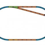 Piko Ágyazat készlet A+B sínekhez