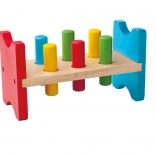 WOODY fa kalapálós pad