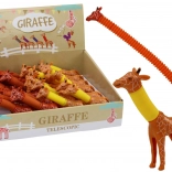 Nyújtható zsiráf stresszoldó LED fényes Pop Tube MIX