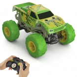 RC autó HOT WHEELS Monster Trucks Gunkster 1:15 sötétben világító