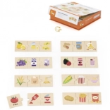 viga fa puzzle: a természet és az ételek kapcsolatai