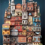 ANATOLIAN Puzzle Balat 1000 darabos