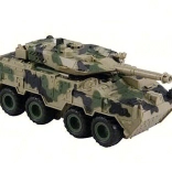 Tekerőkerekes katonai jármű hatásokkal