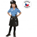 Gyermek rendőrnő jelmez karneválra