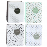 Ajándéktáska pöttyökkel Csak Neked 23 x 18 x 10,5 cm