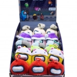 Plüss AMONG US kulcstartó