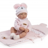 Guca Andrea – élethű hangot adó baba, 38 cm