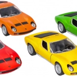 Fém modell Lamborghini Miura P400 SV 1971