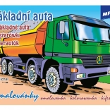 Gyermek kifestők Teherautók