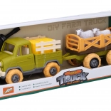 Csavarozható állatszállítós autó 28 cm