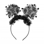 Újévi fejpánt csillagokkal