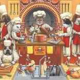 Puzzle Állatkonyha 500 darabos