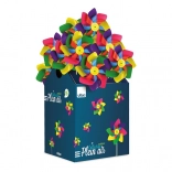 Vilac színes szélforgó kertbe és virágcserépbe is