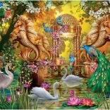 Puzzle Titokzatos kert 1000 darab