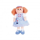 Louise textil baba 38 cm a Bigjigs Toys-tól