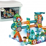 Mágneses, világító golyópálya