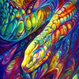 Enjoy puzzle szivárványkígyó 1000 darabbal