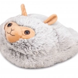 Cozy Noxxiez meleg plüss papucs alpaka