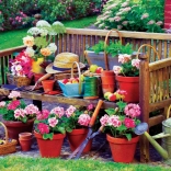 Eurographics puzzle Kerti pad 1000 darab