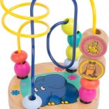 Mini motorikus labirintus elefánttal