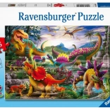Ravensburger puzzle T‑Rex Terror 35 darabos