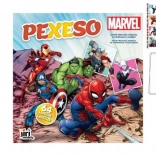 Párosító játék füzetben MARVEL – 64 kártya, 21,5 × 21,5 cm