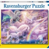 RAVENSBURGER Egyszarvú puzzle 100 darab