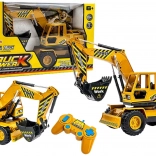 RC lánctalpas kotrógép tolólappal 1:14