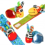 Csörgő csuklópánt babáknak – 2 darabos szett