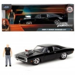 Halálos iramban 1970 Dodge Charger 1:24 Dominic Toretto figurával