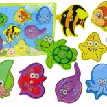 Fa tengeri állatok vadász szett