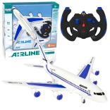 Kék, távirányítós személyszállító repülőgép Airline