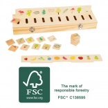 Fa motoros oktató játék Small Foot osztályozáshoz