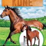 Építsd meg a saját lovadat – kreatív 3D modell olló és ragasztó nélkül