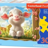 Castorland puzzle gyönyörű kecske 30 darab