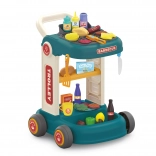 Grillkocsi tartozékokkal 34 × 36 × 37 cm