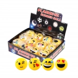 Világító gumírozott pattogó labda 5,2 cm