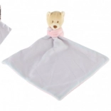 Plüss rózsaszín alvókendő Mackó/Medvebocs