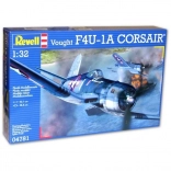 Vought F4U-1A Corsair műanyag repülőgép modell