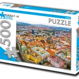 Puzzle Plzeň 500 darab turisztikai kiadás